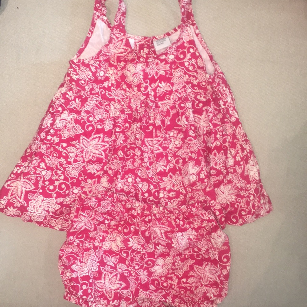 Rugged Bear sundress/ diaper cover. 18 months.